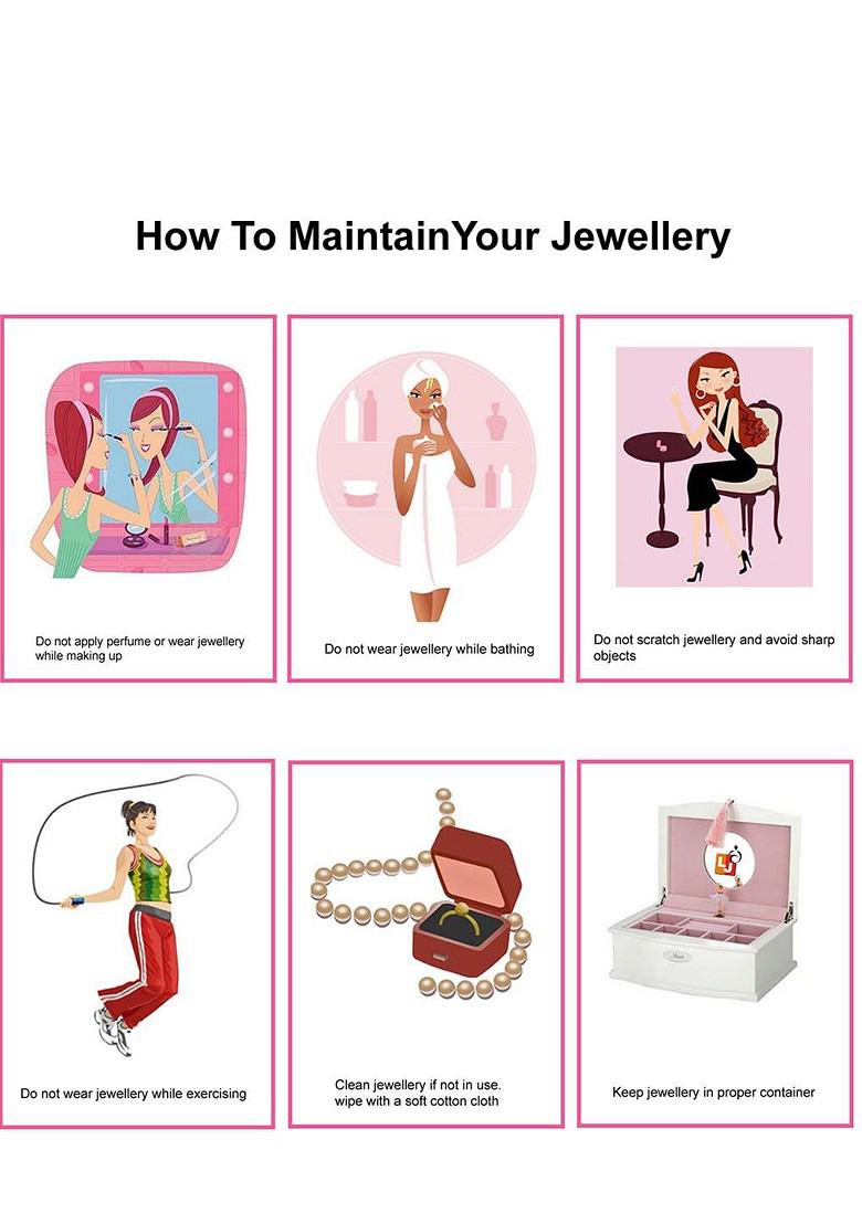 Gold Studded Gold Plated Necklace Set