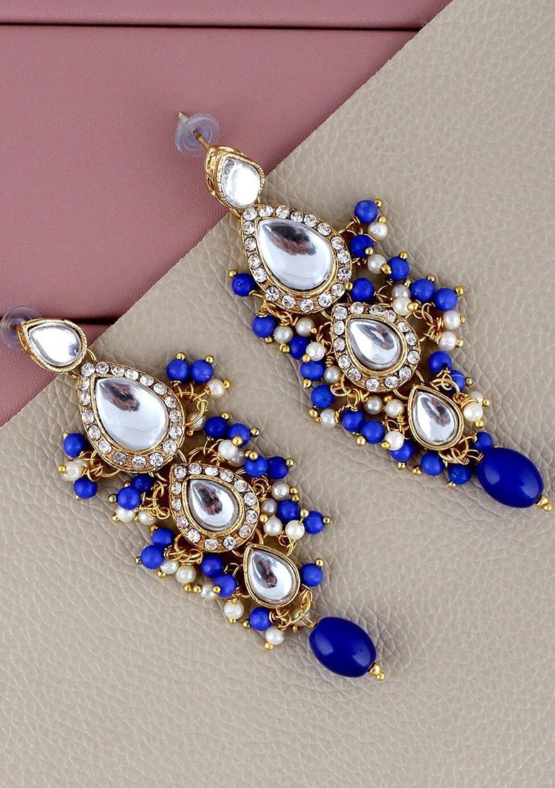 Gold Leaf Gold Plated Necklace Set