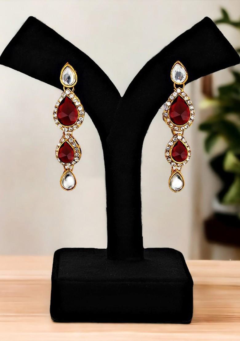 Gold Kundan Gold Plated Necklace Set