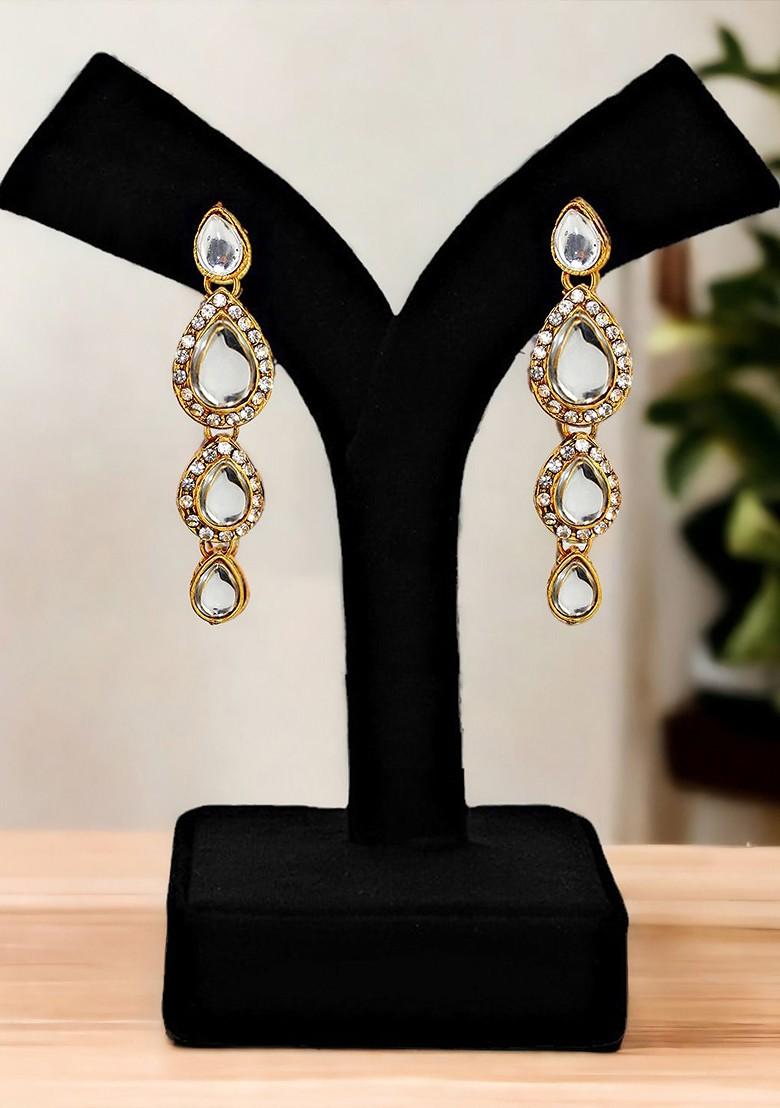 Gold Kundan Gold Plated Necklace Set