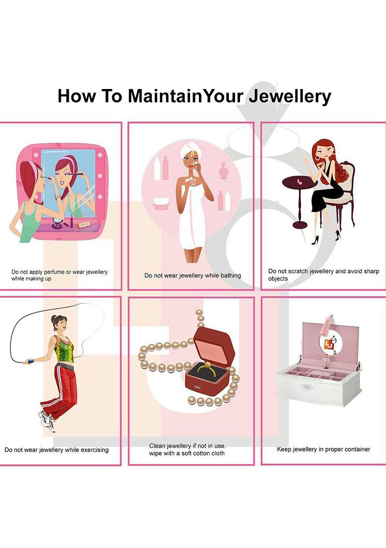 Gold Beaded Gold Plated Necklace Set