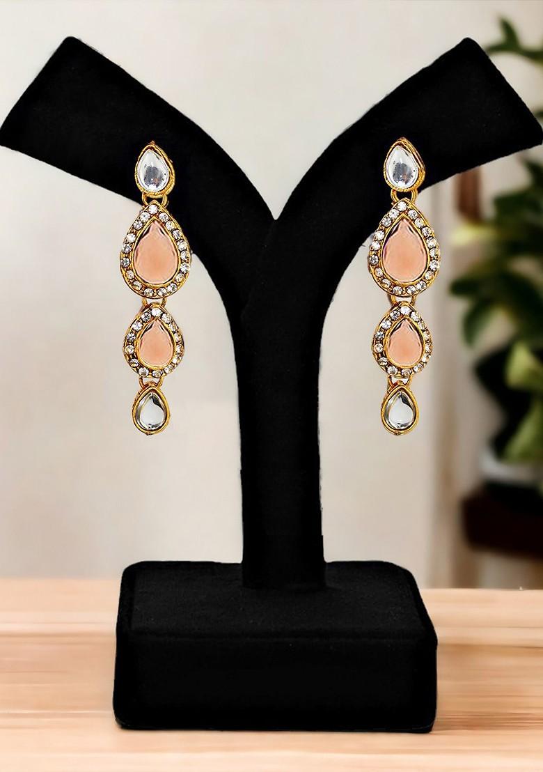 Gold Kundan Gold Plated Necklace Set