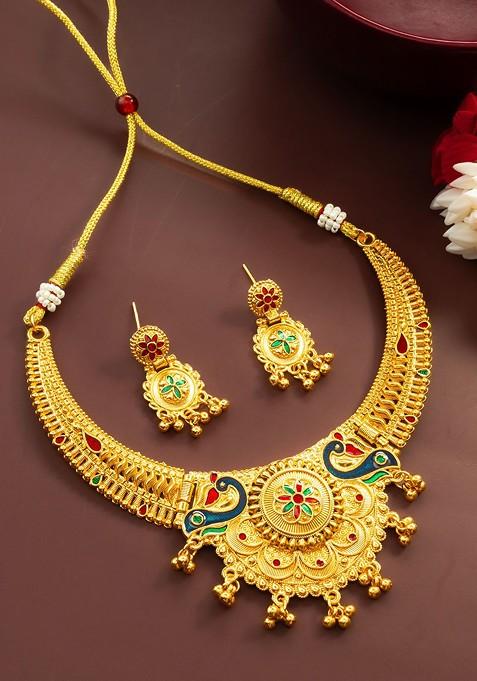 Kundan Studded Jewellery Set