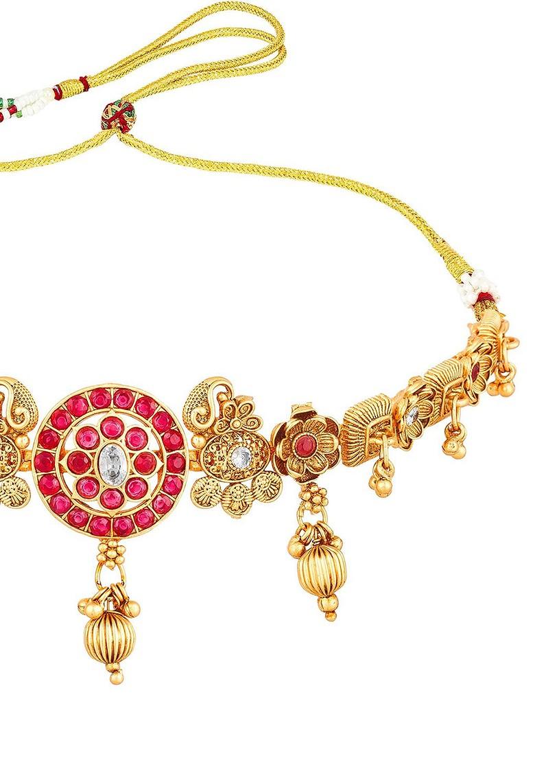 Gold Plated Copper Jewellery Set