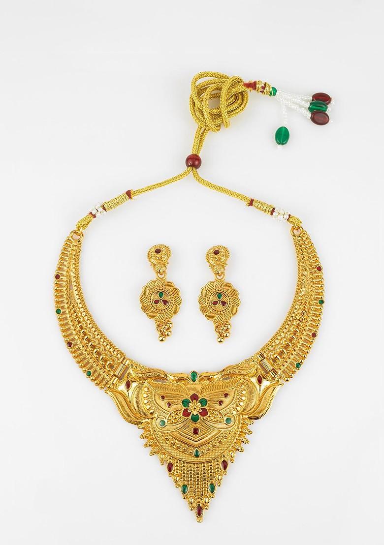 Kundan Studded Jewellery Set