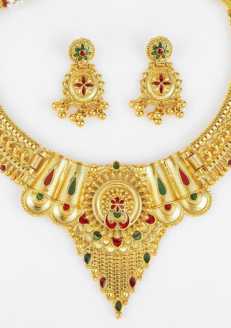 Kundan Studded Jewellery Set