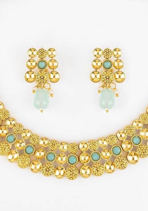 Kundan Studded Jewellery Set