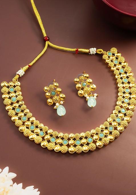 Kundan Studded Jewellery Set