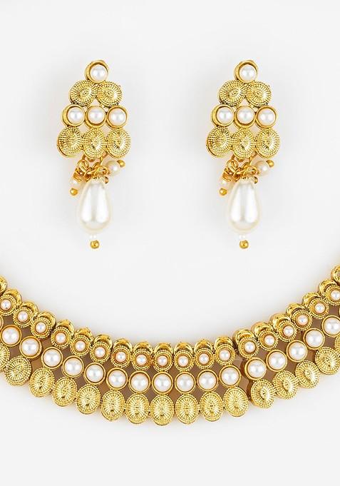 Kundan Studded Jewellery Set