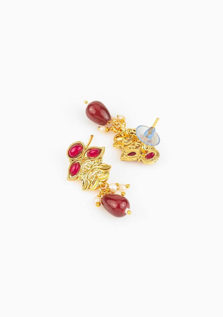 Kundan Studded Jewellery Set