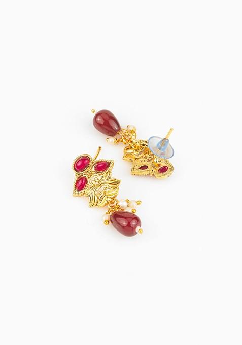 Kundan Studded Jewellery Set