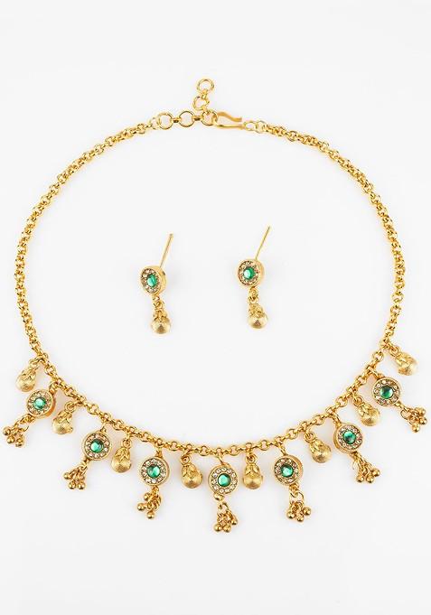 Kundan Studded Jewellery Set