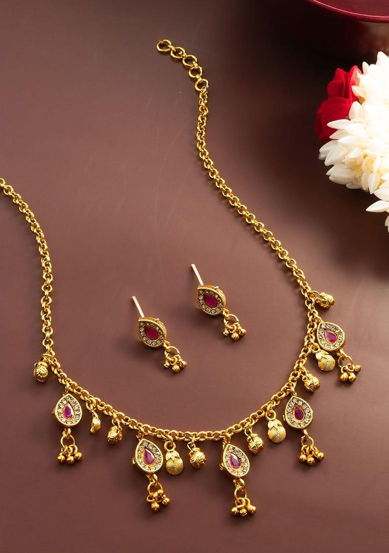 Kundan Studded Jewellery Set