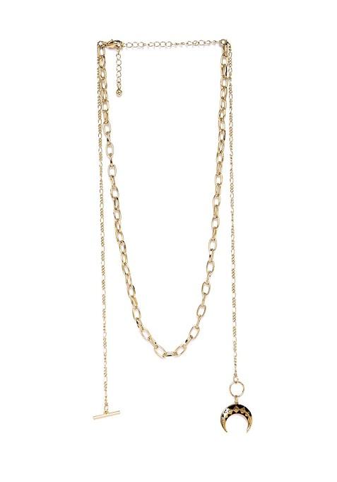 Gold Plated Layered Handcrafted Jewellery Set