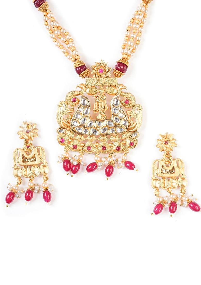 Gold Plated Cubic Zirconia Jewellery Set