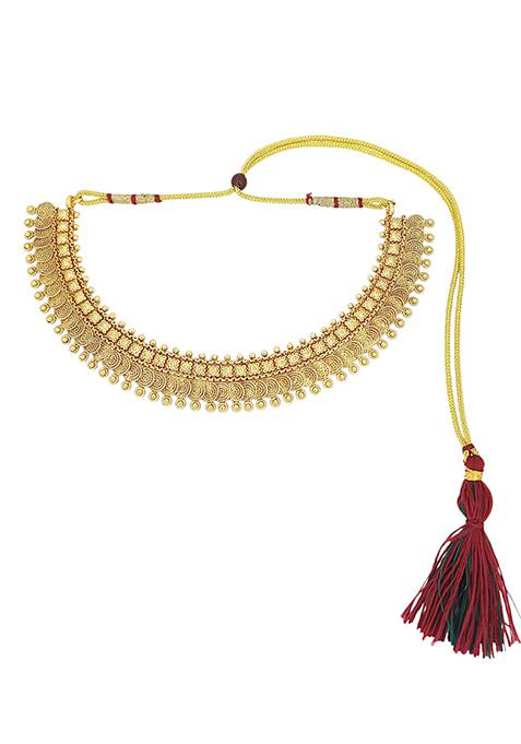 Gold Plated South Indian Necklace Set