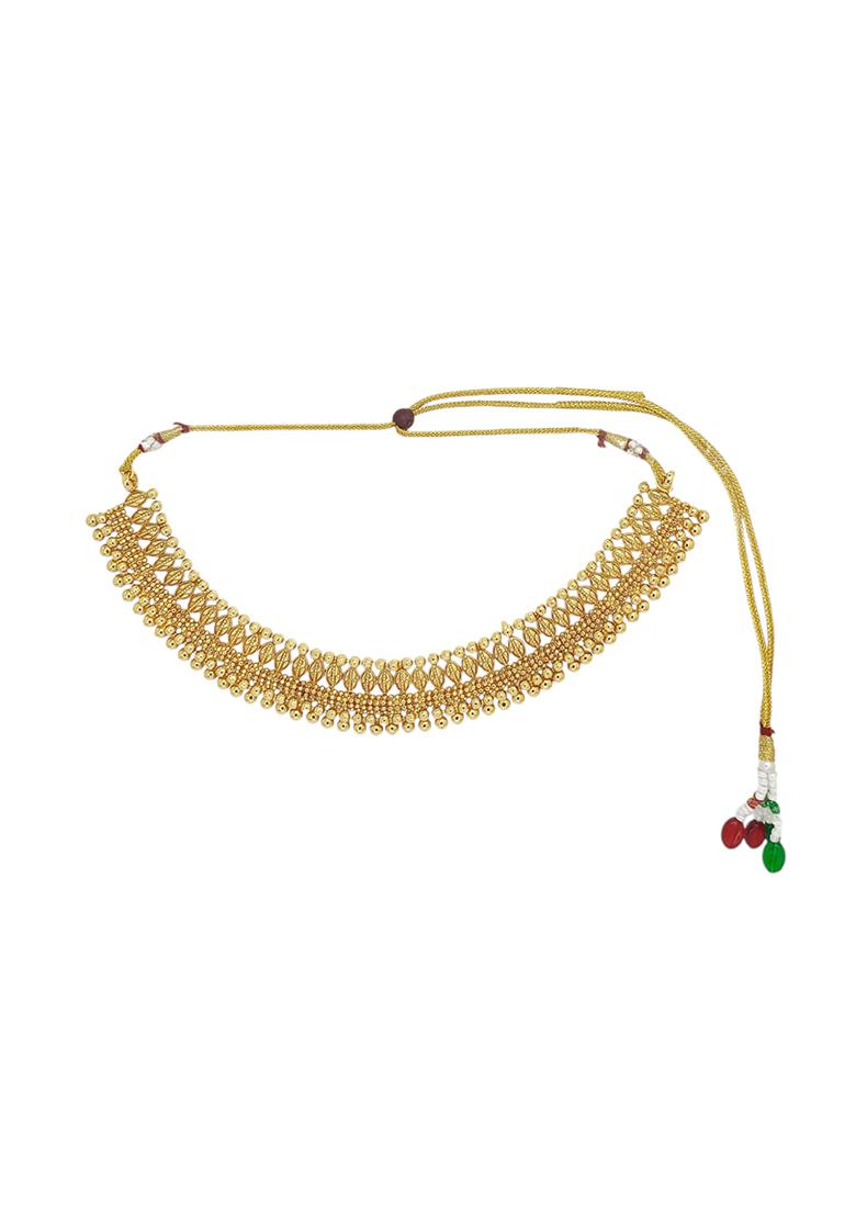 Gold Plated Traditional Choker Set