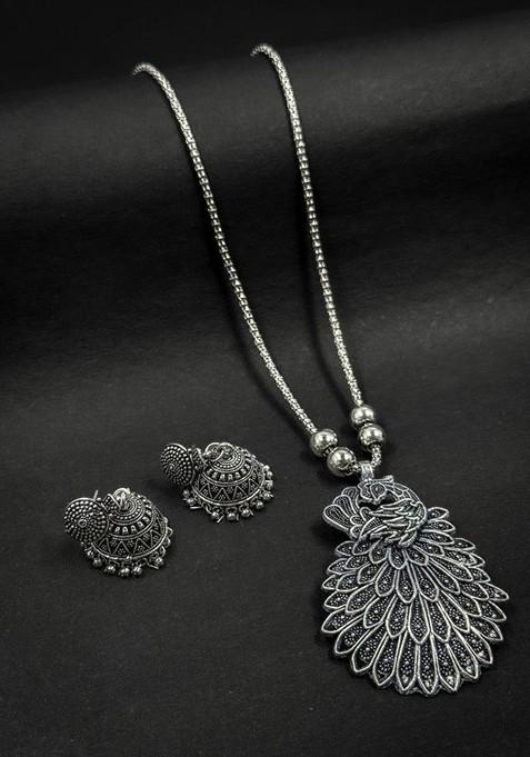 Silver Plated Jewellery Set