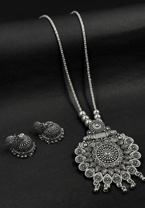 Silver Plated Jewellery Set