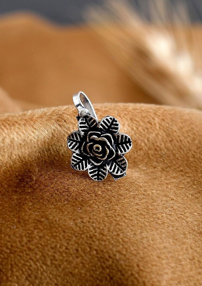 Silver Plated Oxidised Jewellery Set