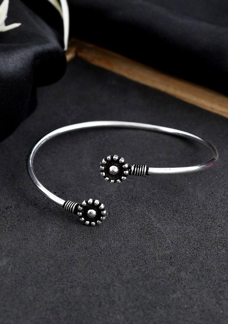 Mahira Silver Plated Oxidised Jewellery Set