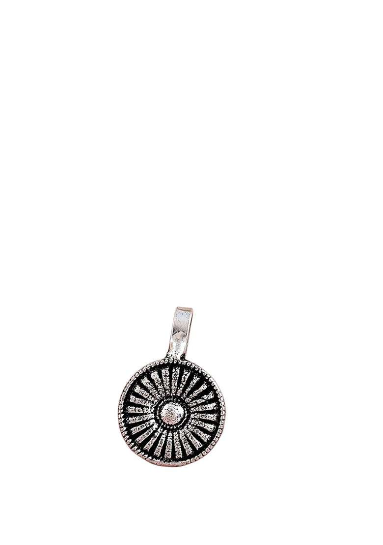 Silver Plated Oxidised Jewellery Set - Indya