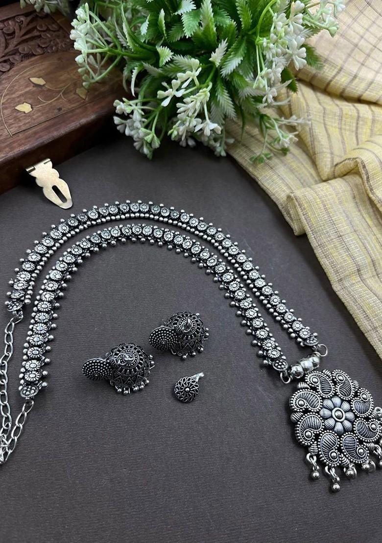 Oxidised Jewellery Set