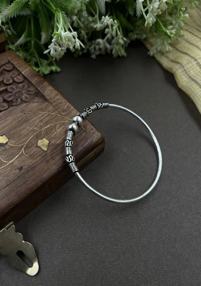Silver Plated Oxidised Jewellery Set