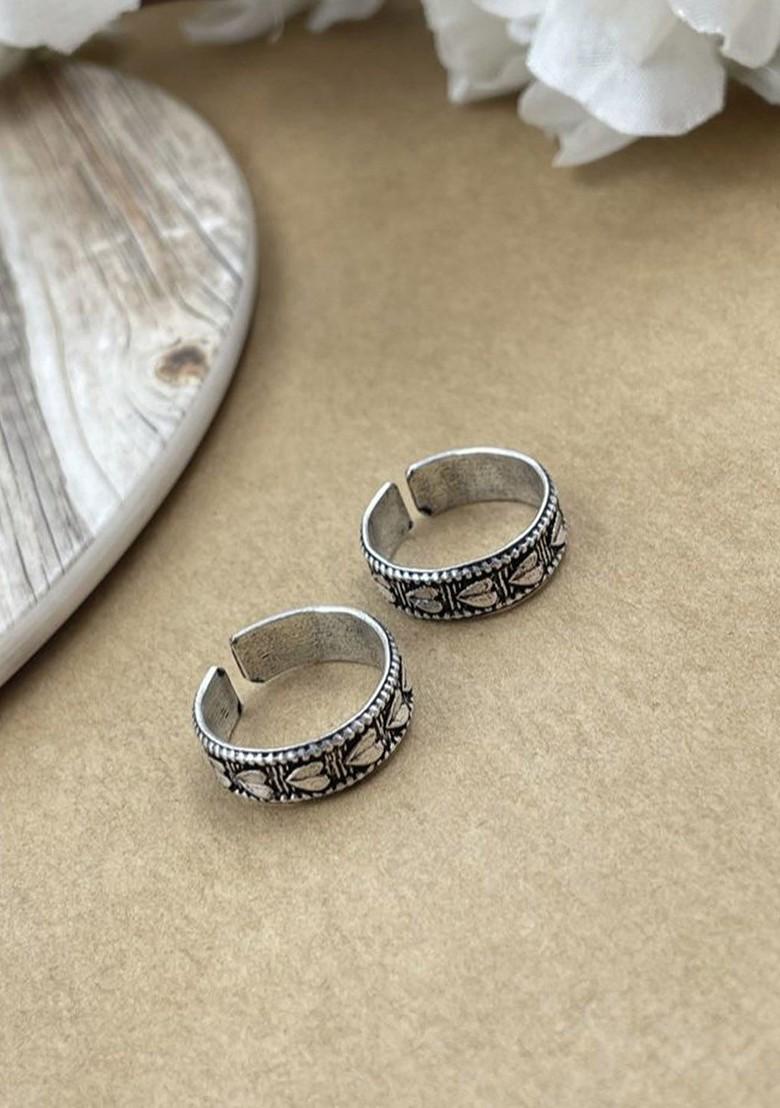 Kolapuri Silver Plated Oxidised Jewellery Set