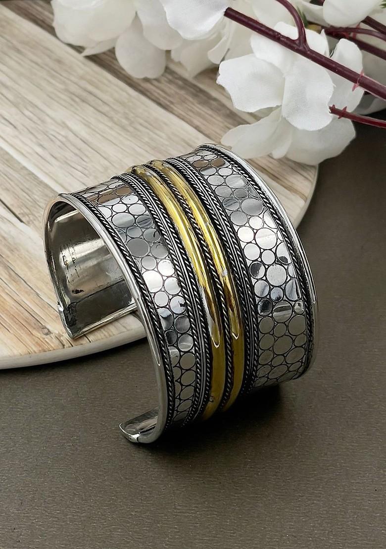 Silver Plated Oxidised Jewellery Set