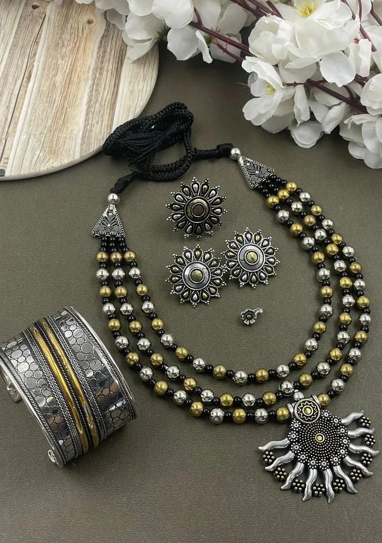 Oxidised Jewellery Set