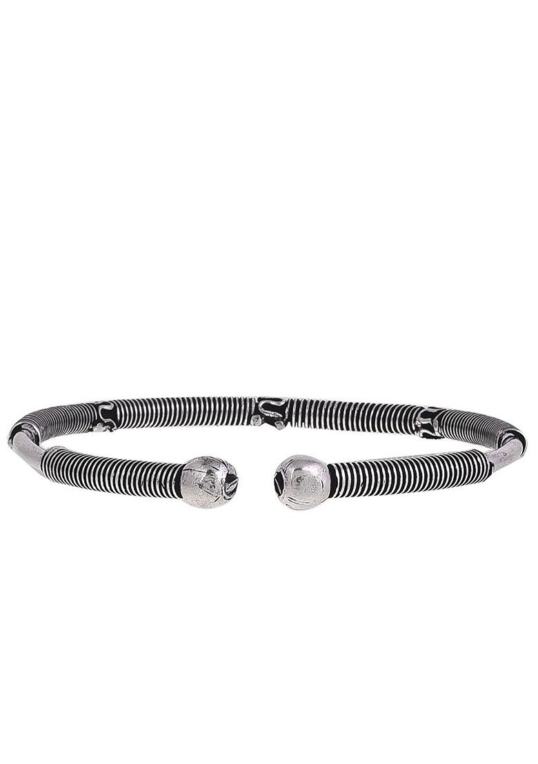 Olivia Silver Plated Oxidised Jewellery Set