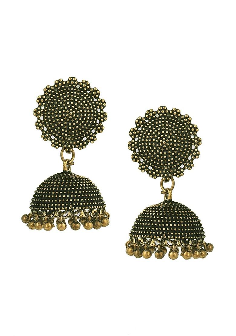 Gold Plated Oxidized Jewellery Set
