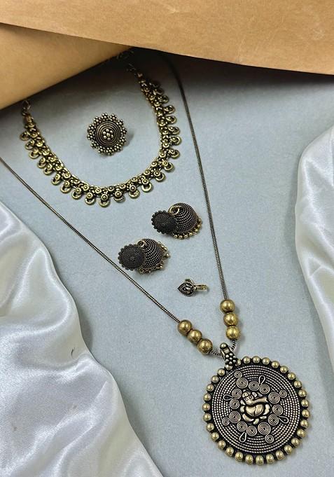 Gold Plated Jewellery Set