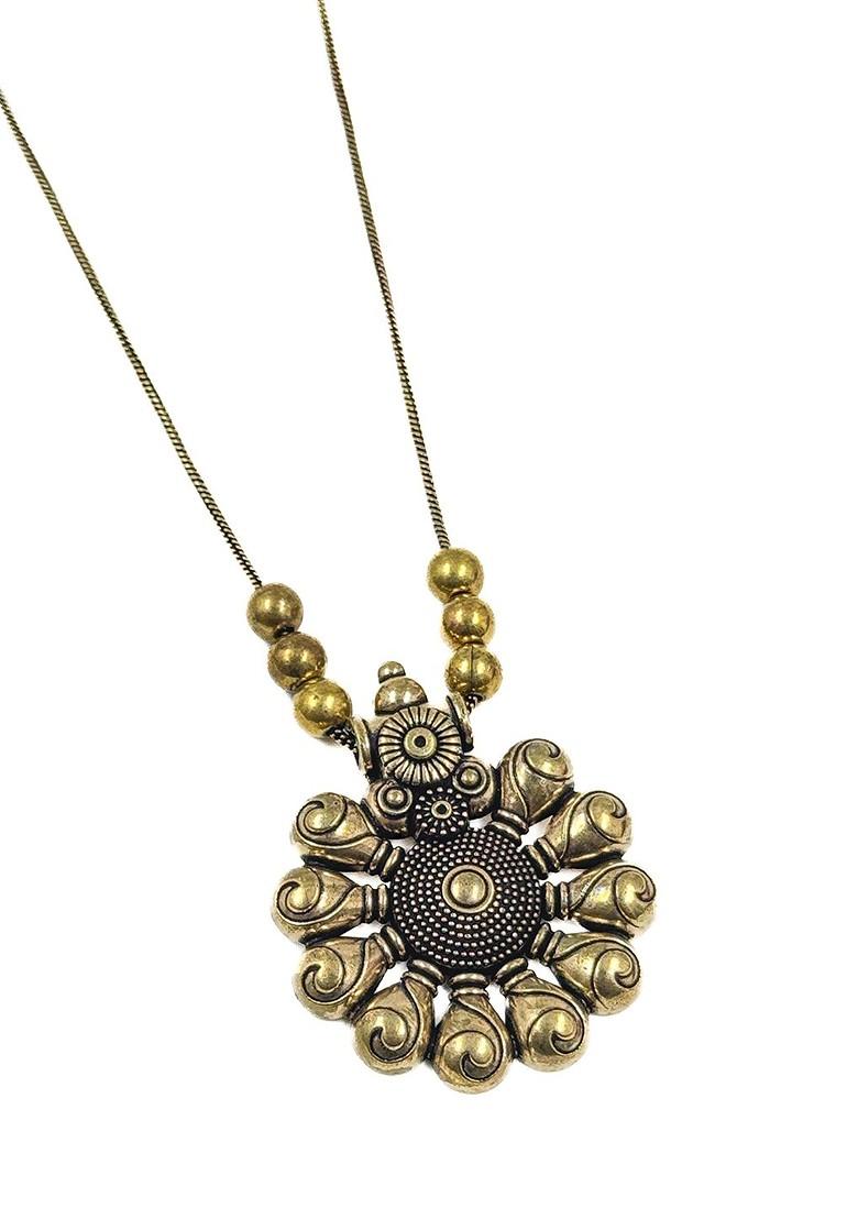 Gold Plated Oxidized Skin Friendly Jewellery Set