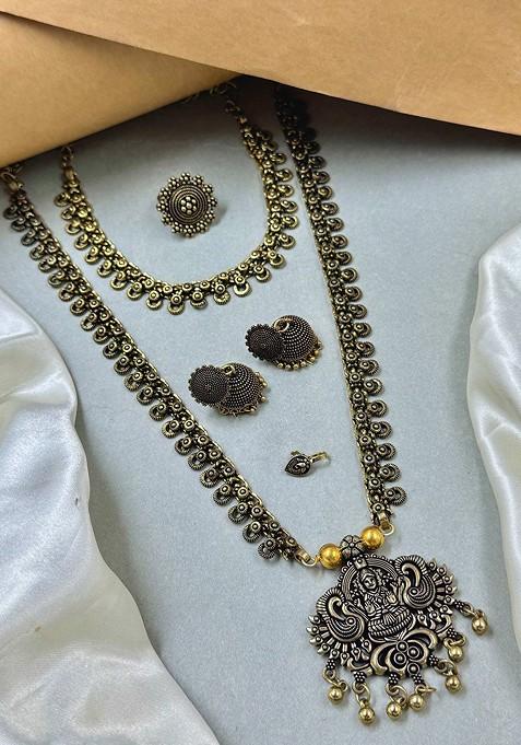 Gold Plated Jewellery Set