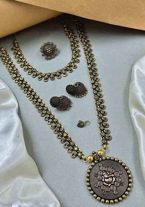 Gold Plated Jewellery Set