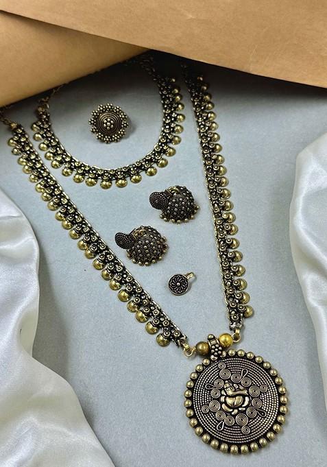 Gold Plated Jewellery Set