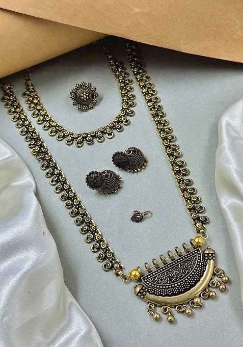 Gold Plated Jewellery Set