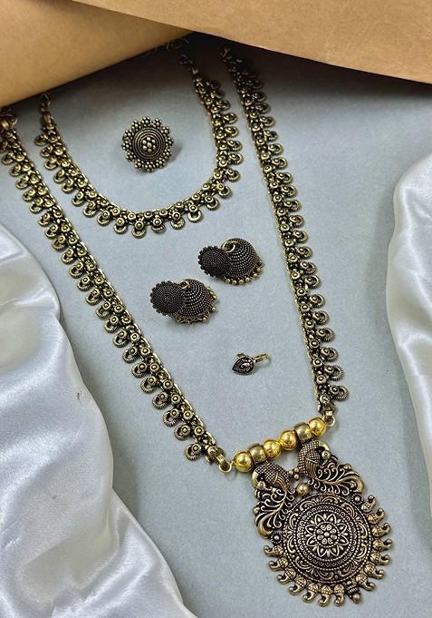 Gold Plated Jewellery Set