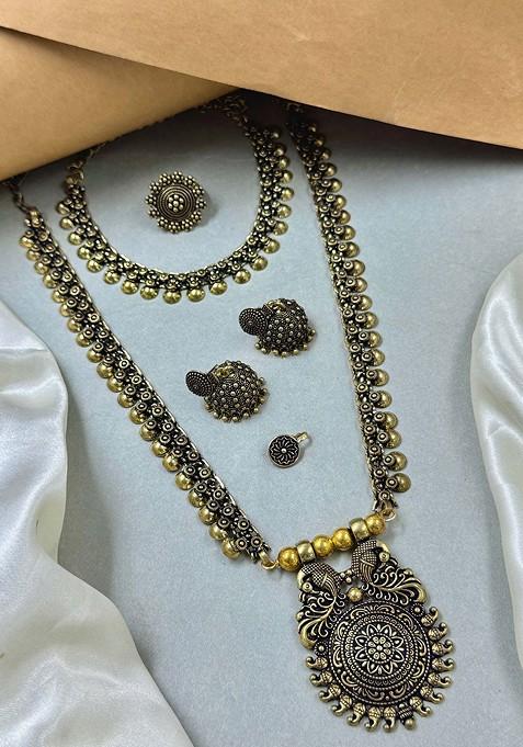 Gold Plated Jewellery Set
