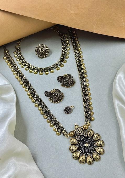 Gold Plated Jewellery Set