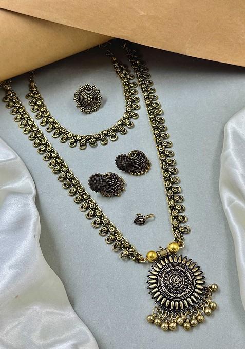 Gold Plated Jewellery Set