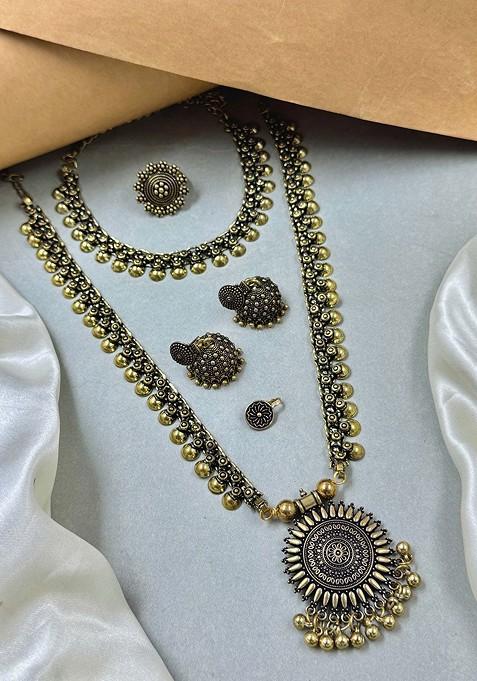 Gold Plated Jewellery Set
