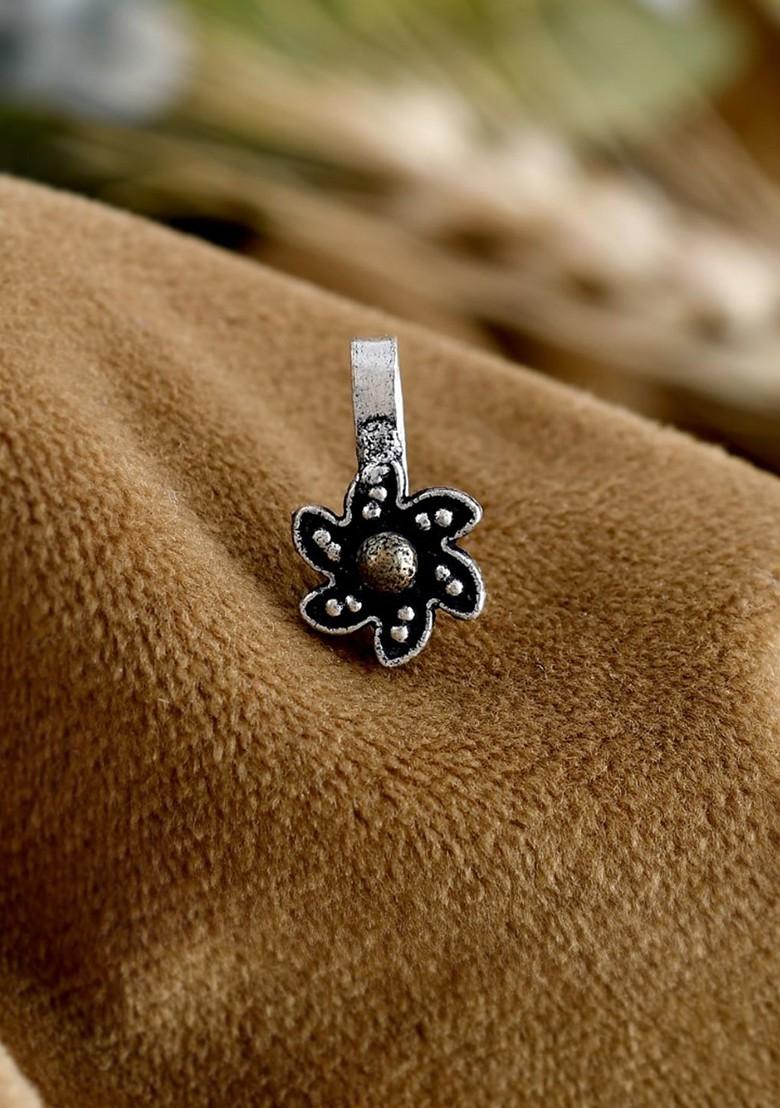 Nimita Dual Tone Gold Plated Oxidised Jewellery Set