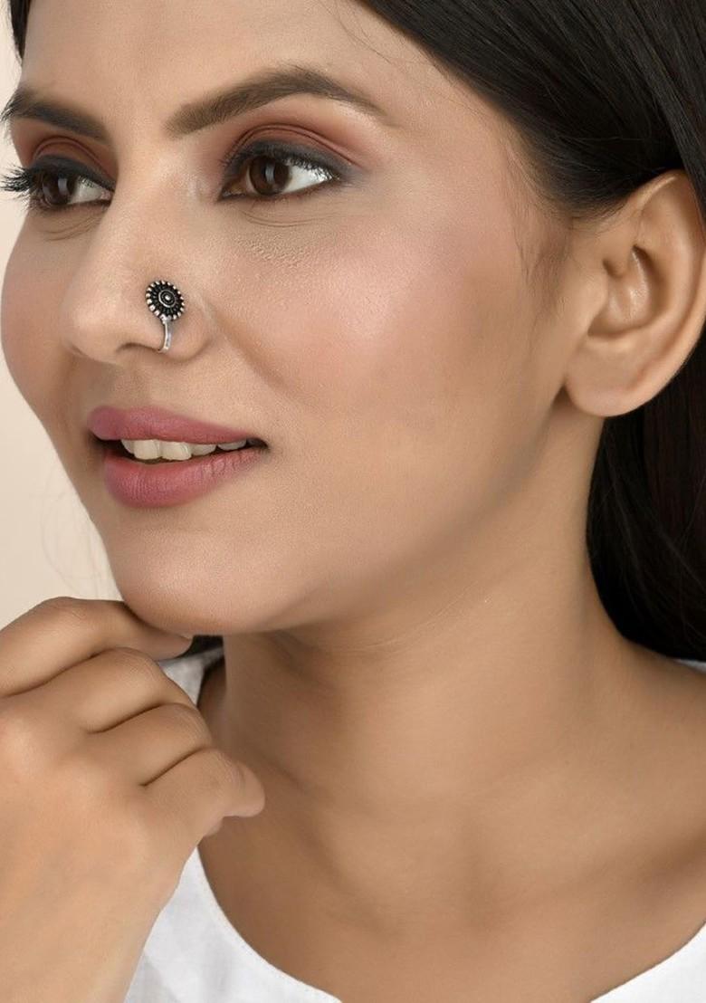 6 Piece Silver Plated Oxidised Jewellery Set