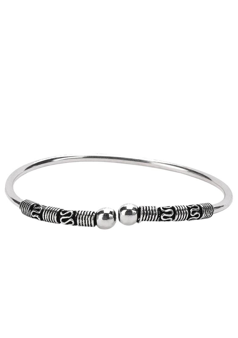 Silver Plated Oxidised Jewellery Set