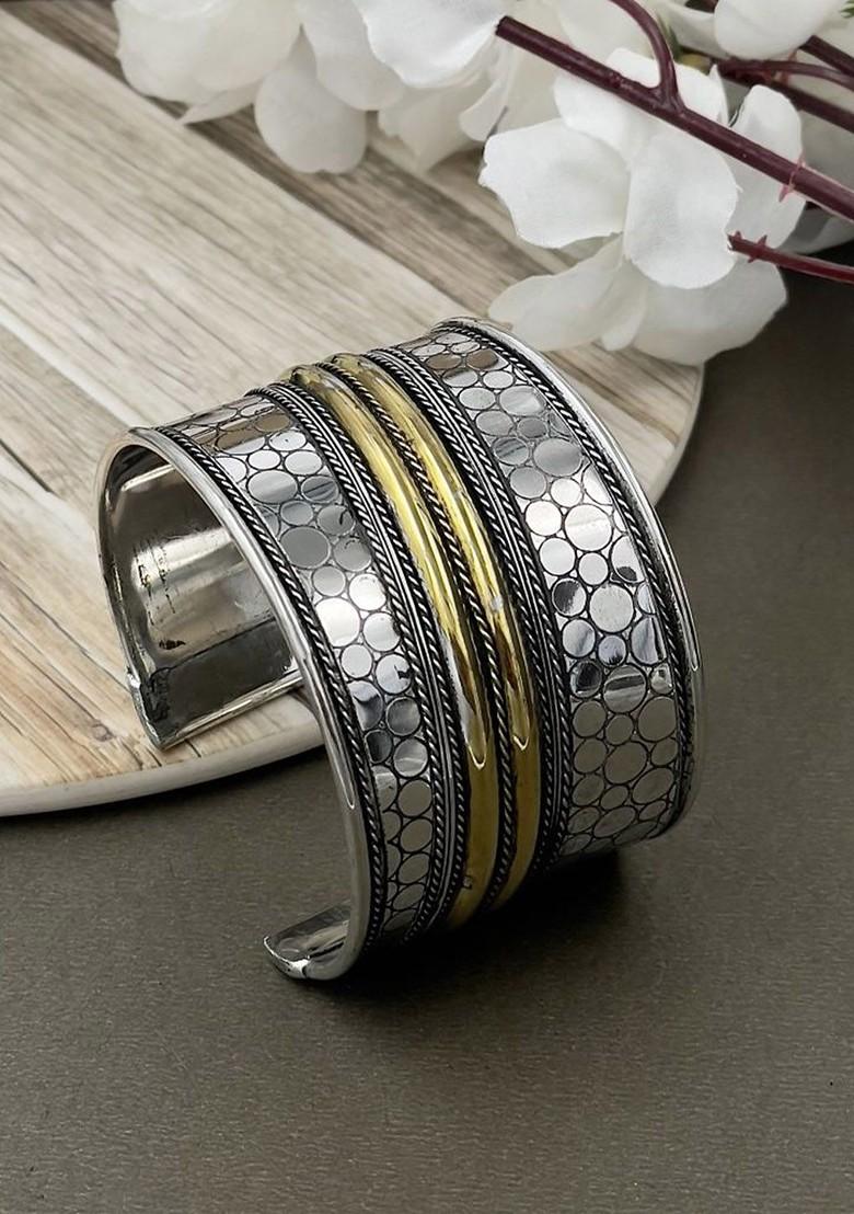 Gold Plated Oxidised Jewellery Set