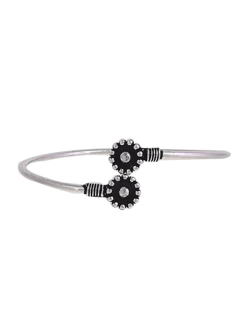 Silver Plated Oxidised Jewellery Set