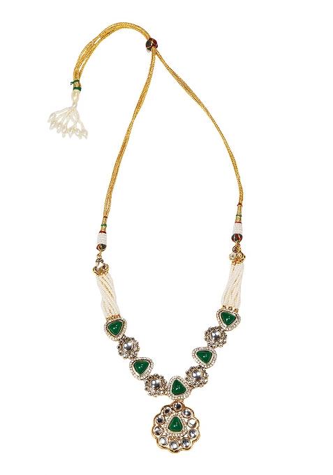 Multi For Women Colour Austrian Diamonds And Artificial Stones Choker Necklace Earring